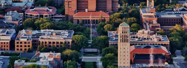 University of Michigan campus view