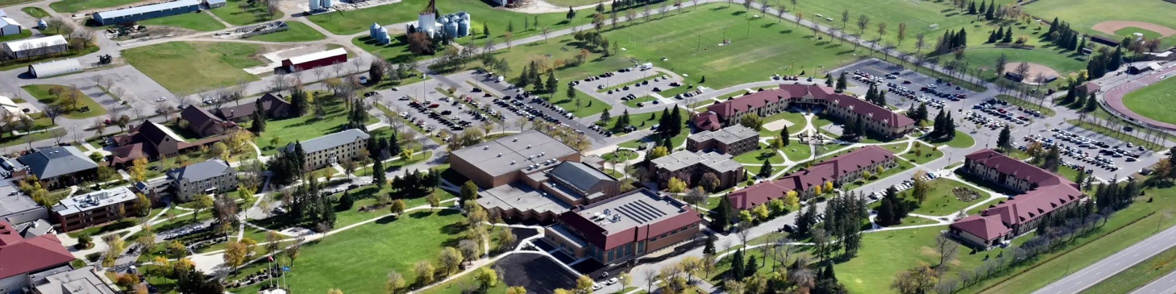 University of Minnesota Crookston campus view