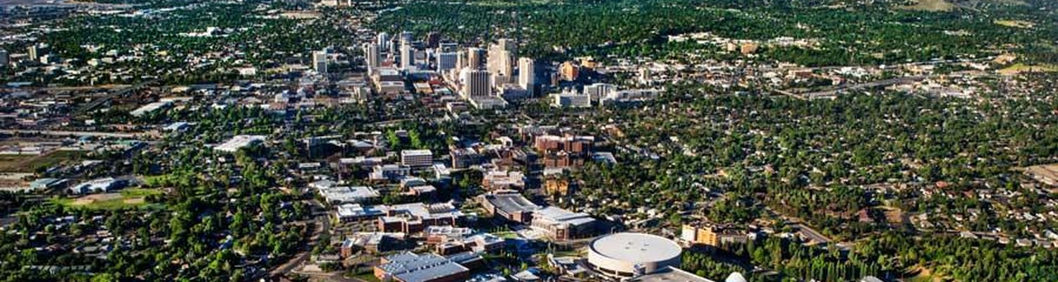 University of Nevada, Reno campus view