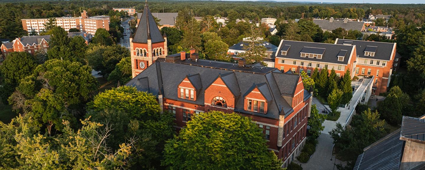 University of New Hampshire campus view