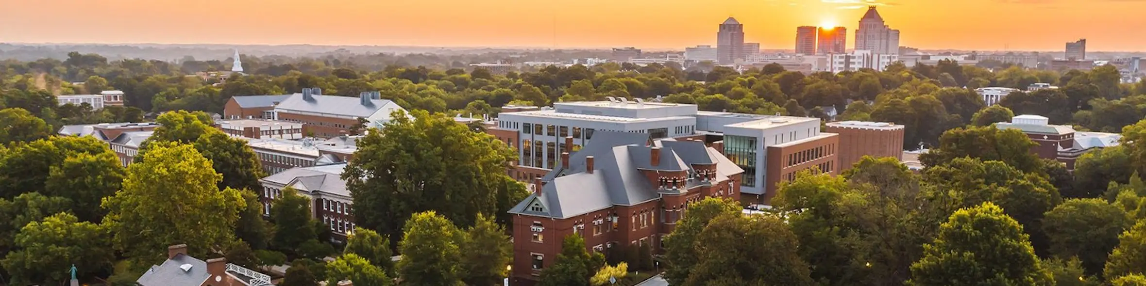 University of North Carolina at Greensboro campus view