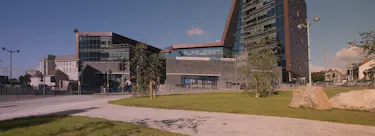 University of Plymouth campus view