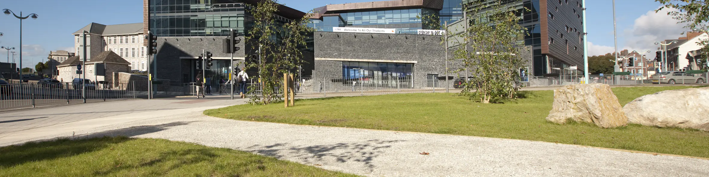 University of Plymouth campus view