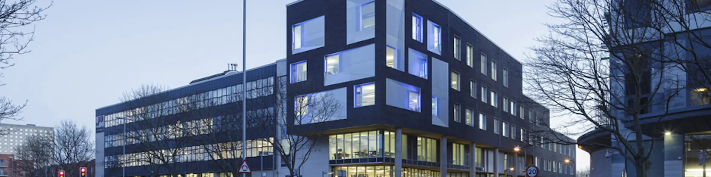 University of Portsmouth campus view