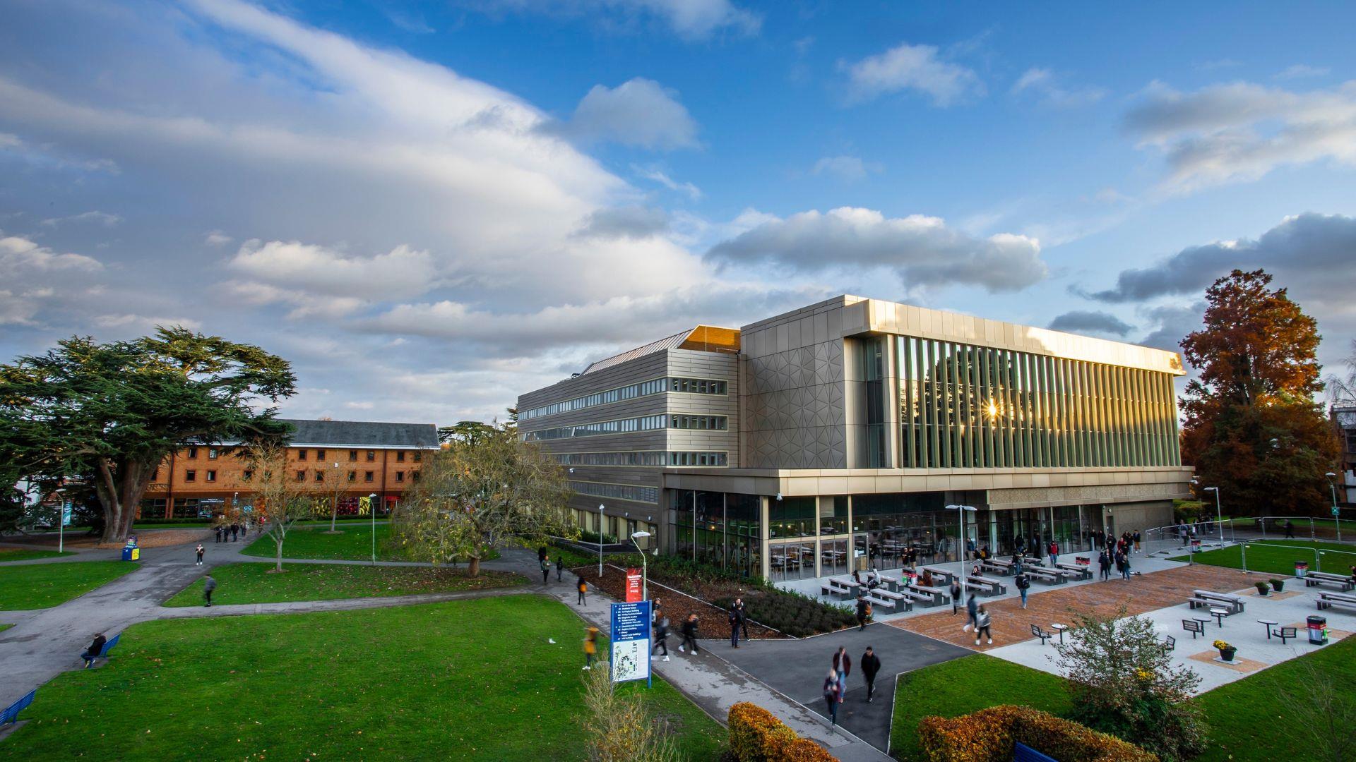 University of Reading campus view