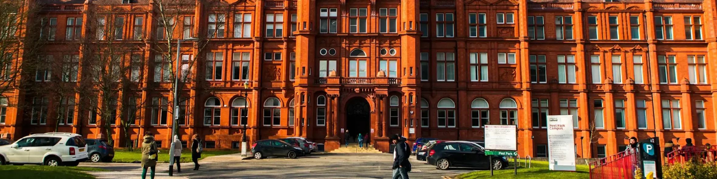 University of Salford campus view