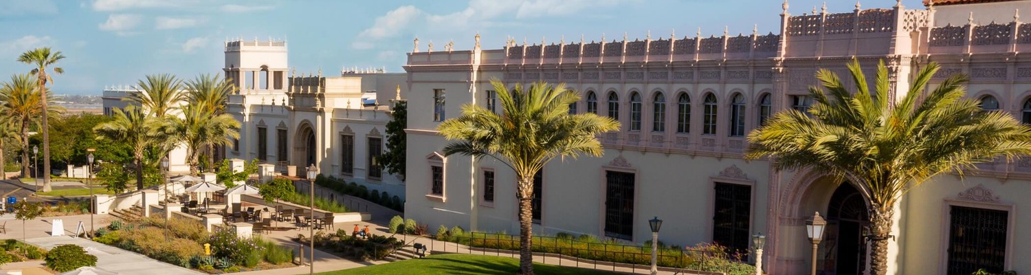 University of San Diego campus view