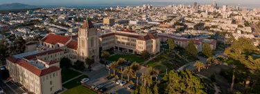 University of San Francisco campus view