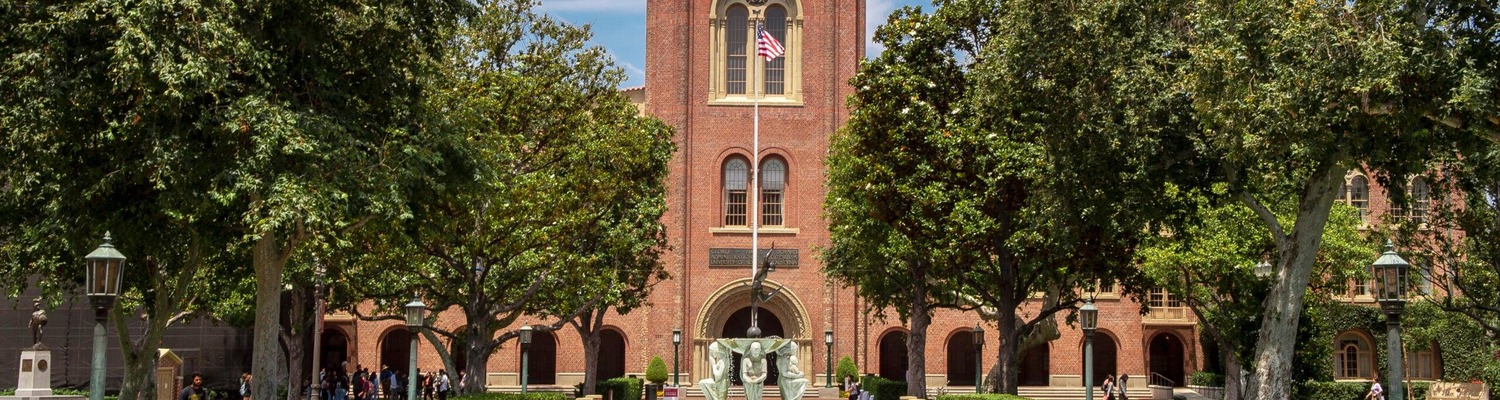 University of Southern California campus view