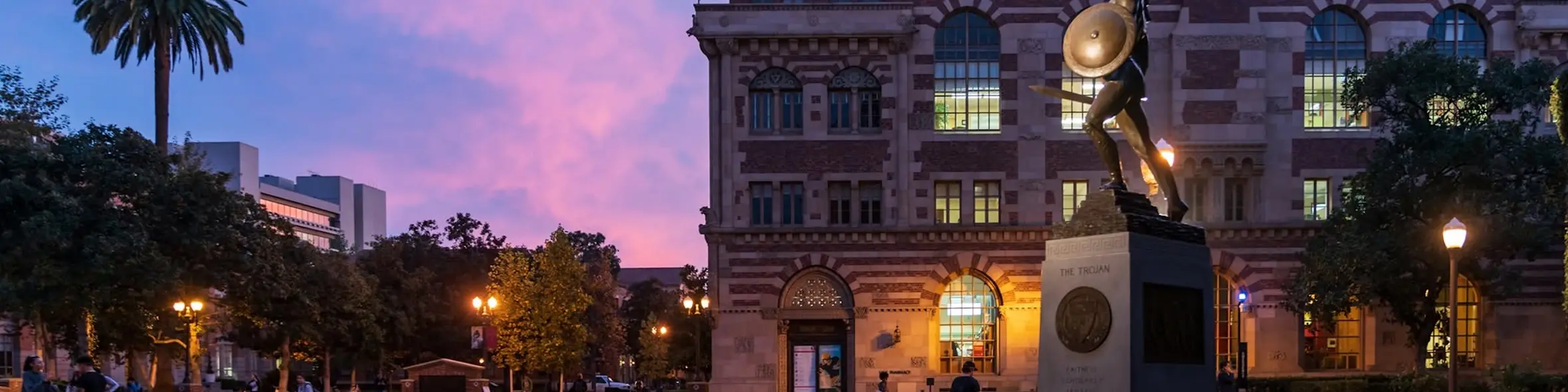 University of Southern California campus view