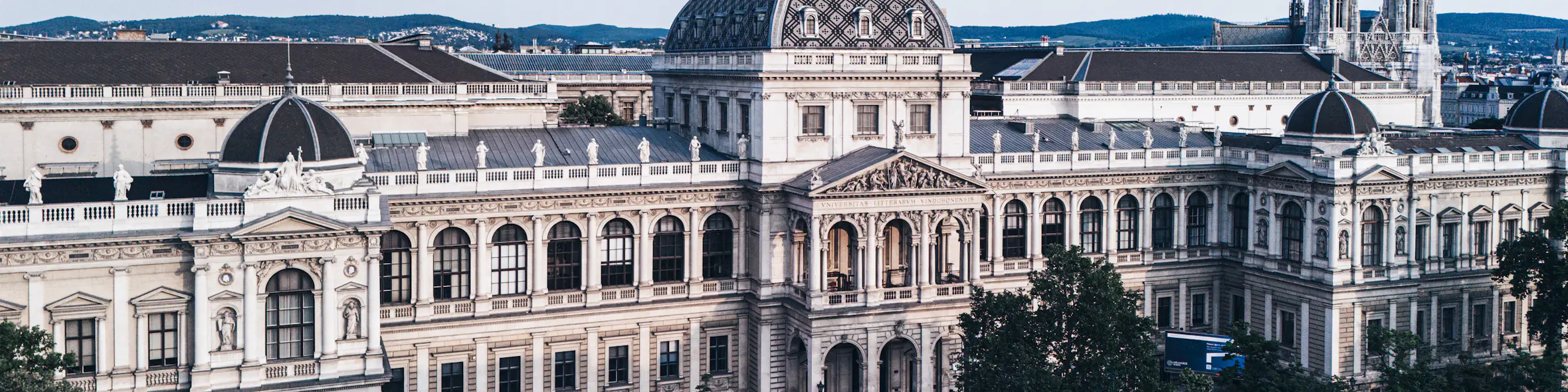 University of Vienna campus view
