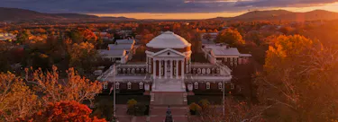 University of Virginia campus view