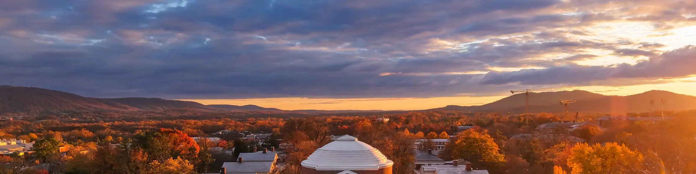 University of Virginia campus view