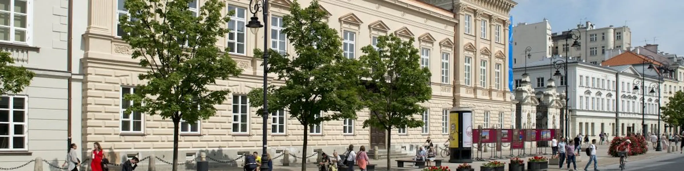 University of Warsaw campus view