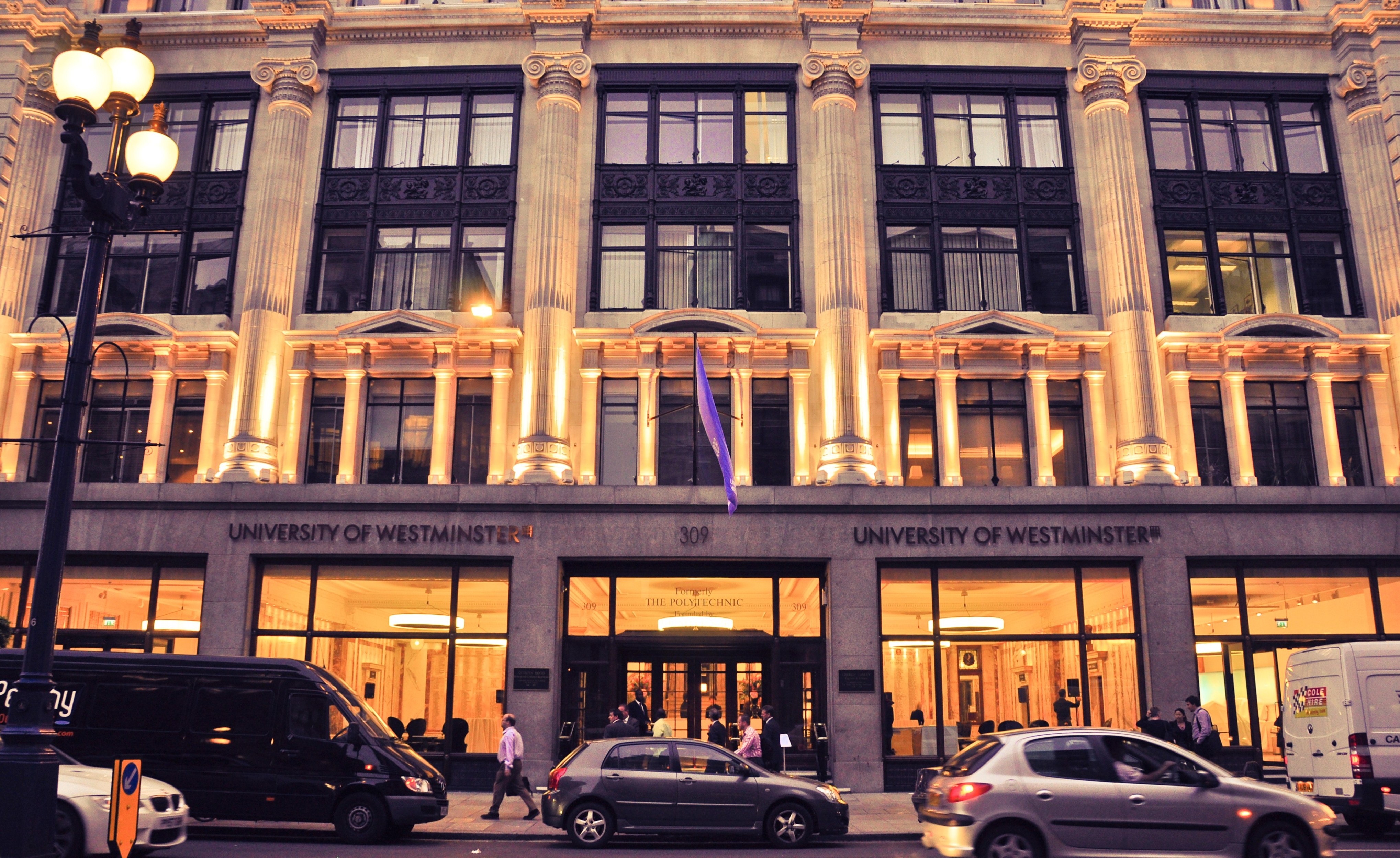University of Westminster campus view