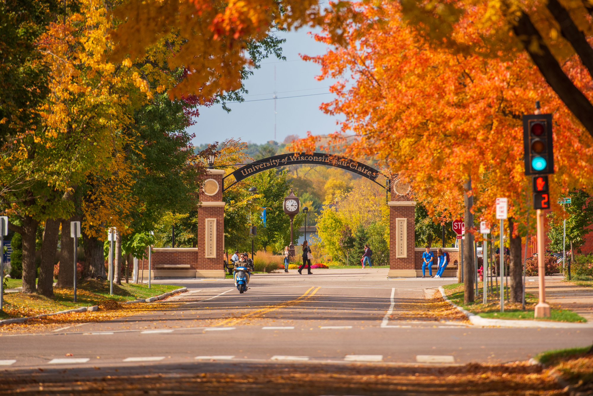 University of Wisconsin-Eau Claire campus view