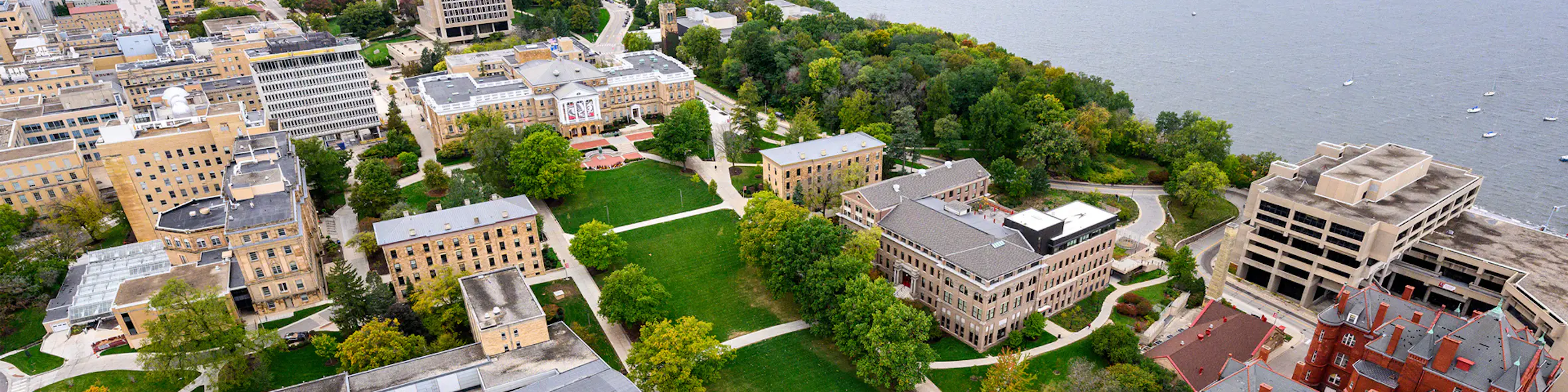 University of Wisconsin, Madison campus view