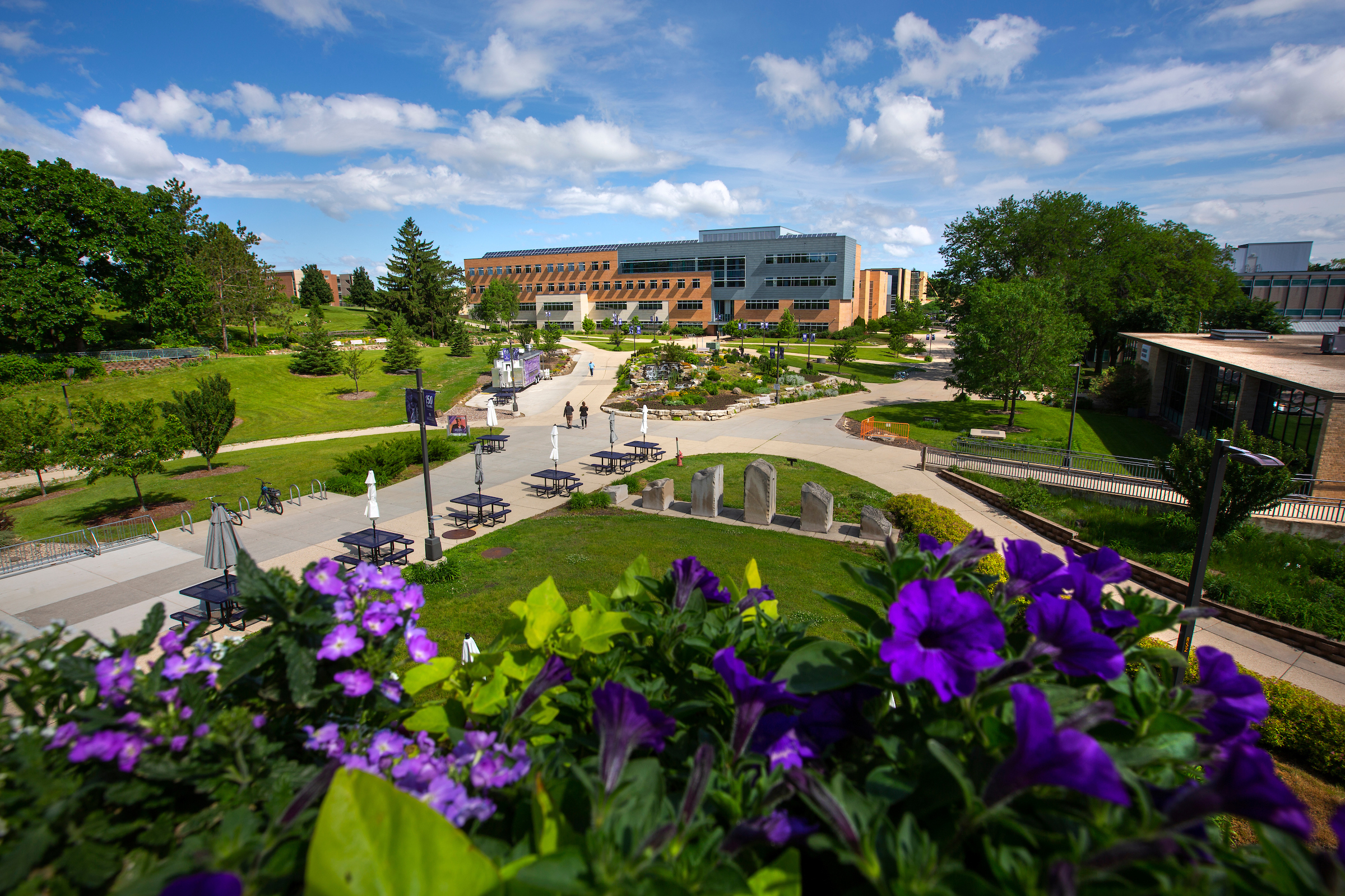 University of Wisconsin-Whitewater campus view