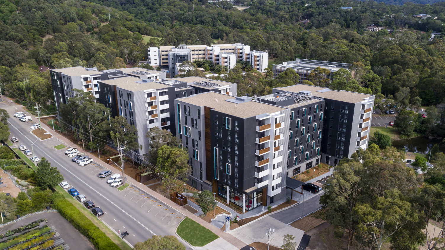 University of Wollongong campus view