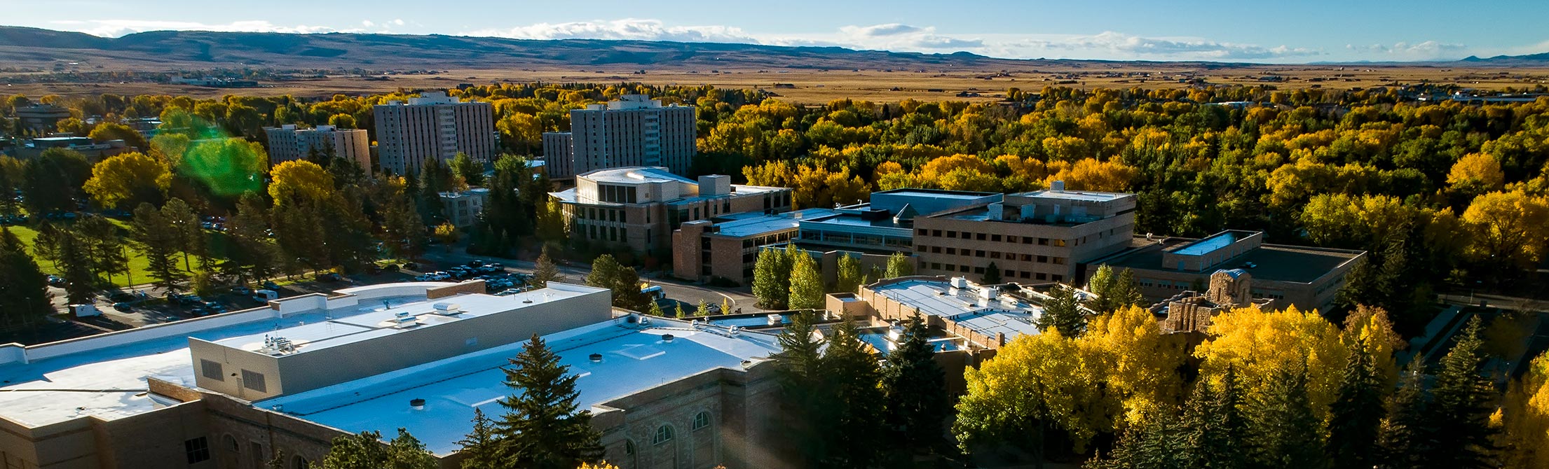 University of Wyoming campus view