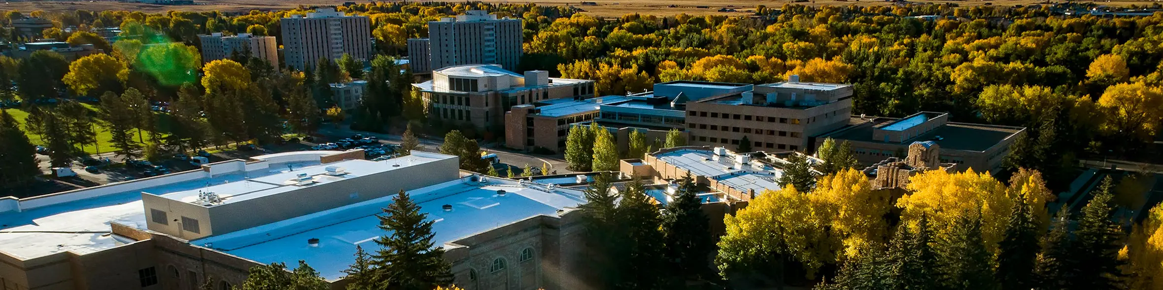 University of Wyoming campus view