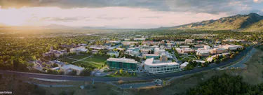 Utah State University campus view