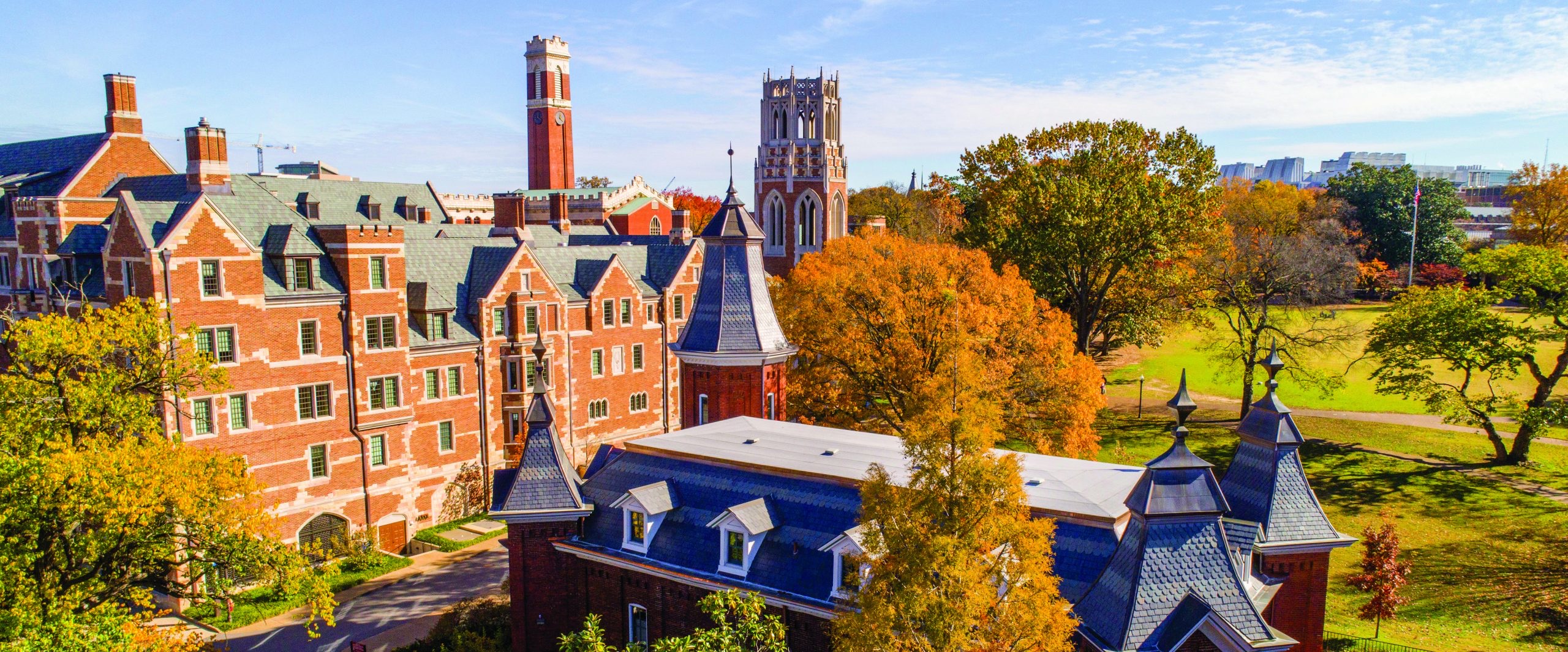 Vanderbilt University campus view