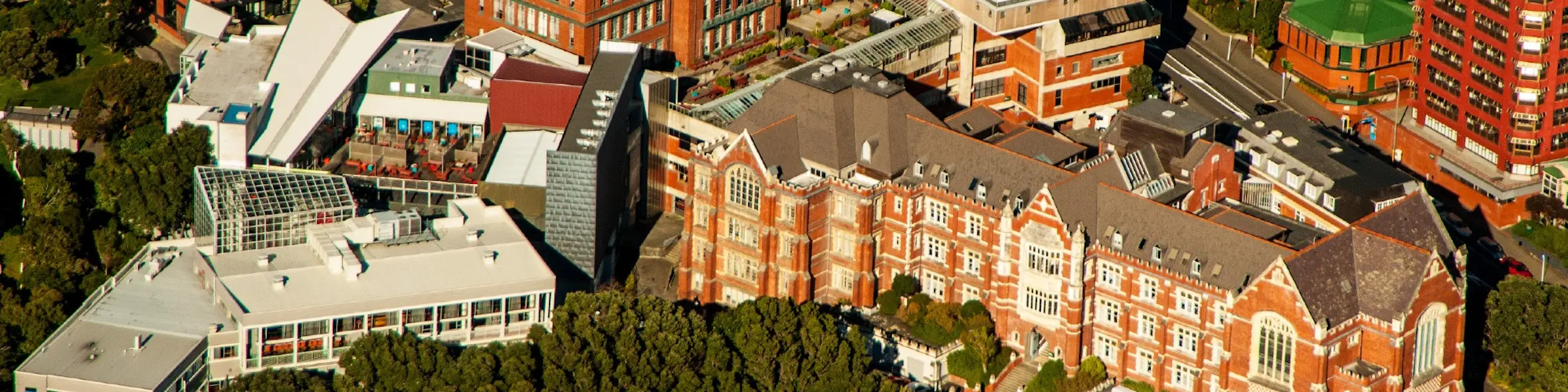 Victoria University of Wellington campus view
