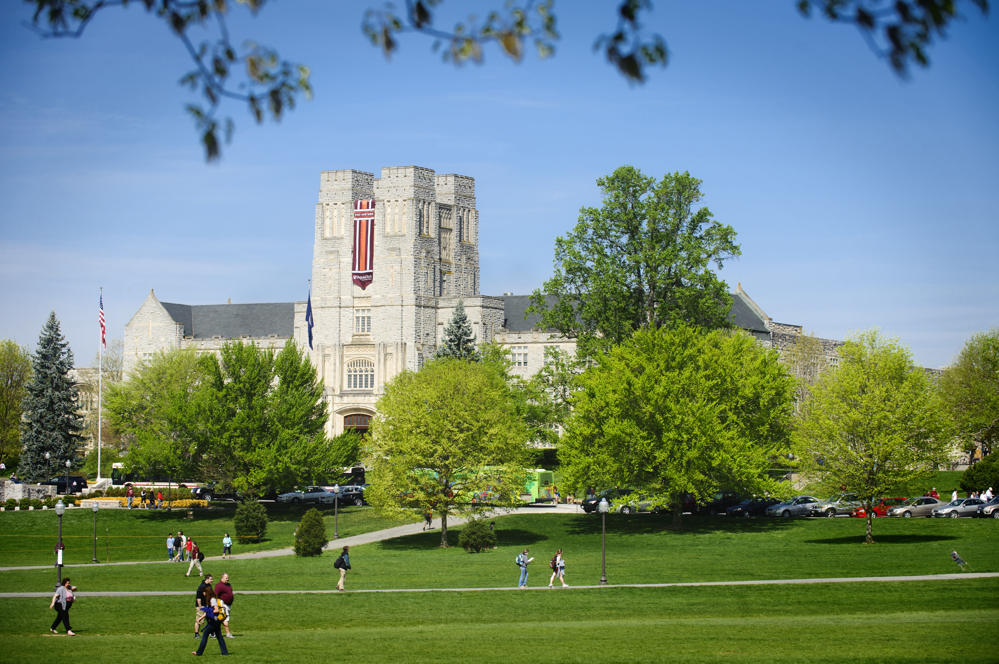 Virginia Polytechnic Institute and State University campus view