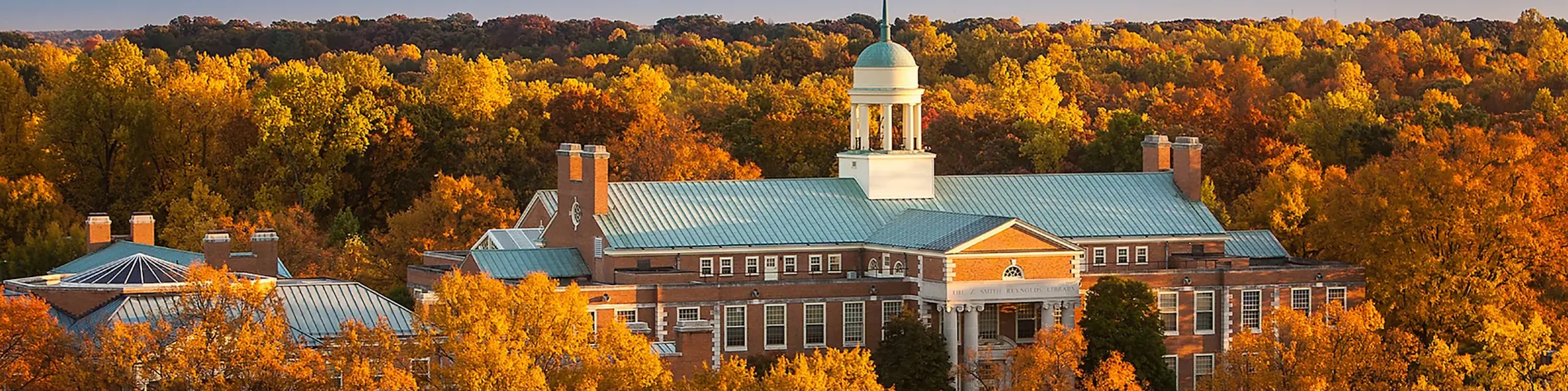 Wake Forest University campus view
