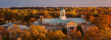 Wake Forest University campus view