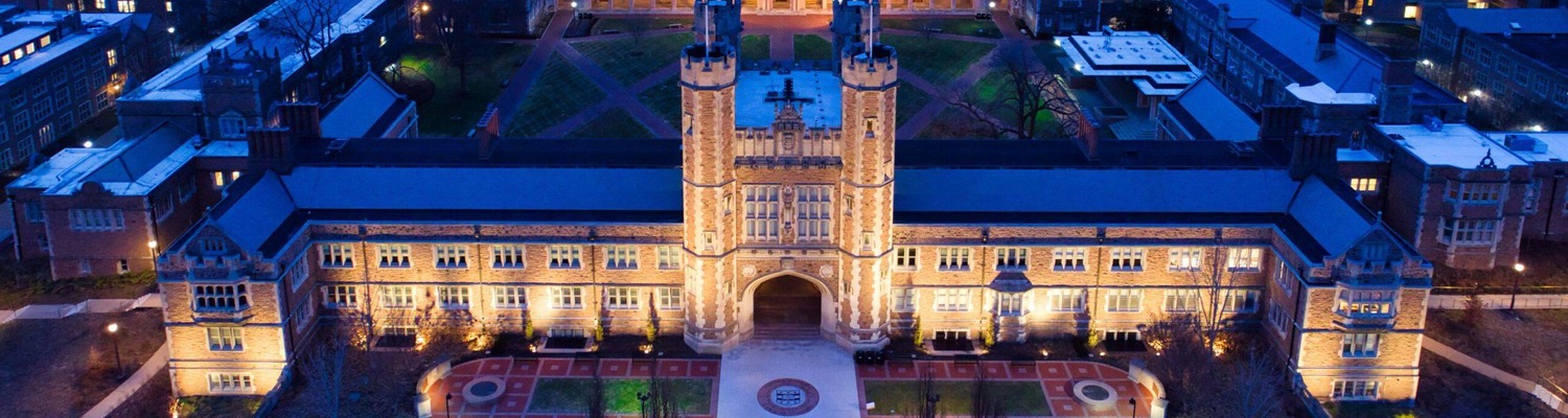 Washington University in St. Louis campus view