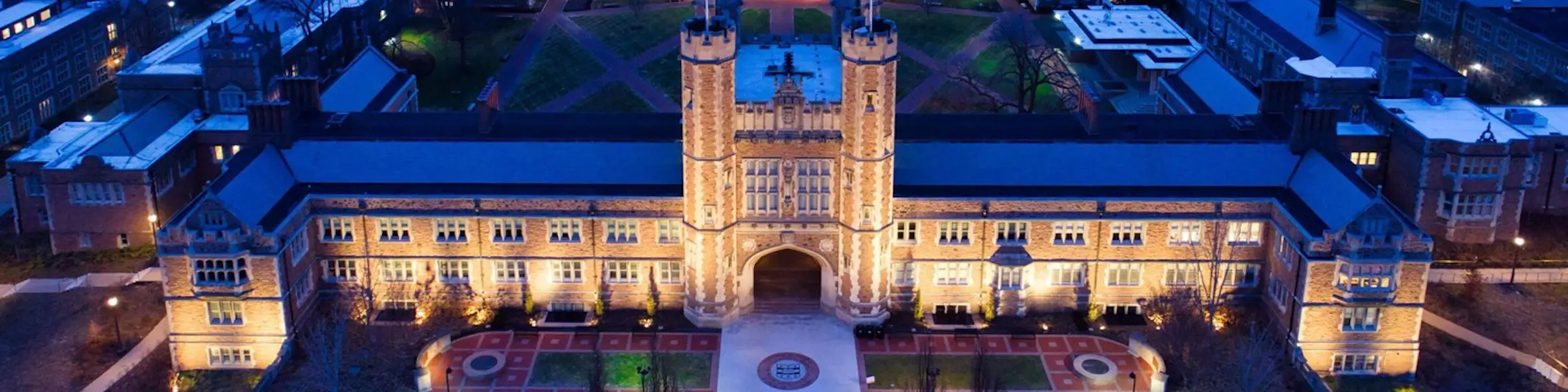 Washington University in St. Louis campus view