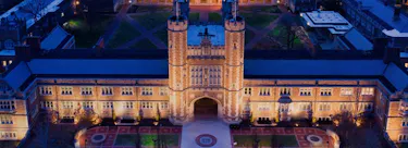 Washington University in St. Louis campus view