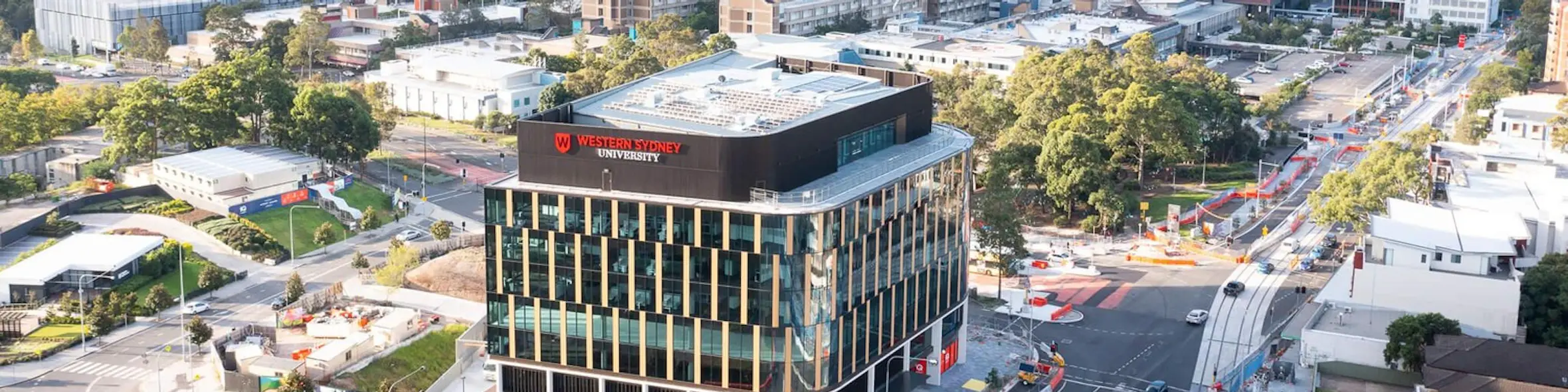 Western Sydney University campus view