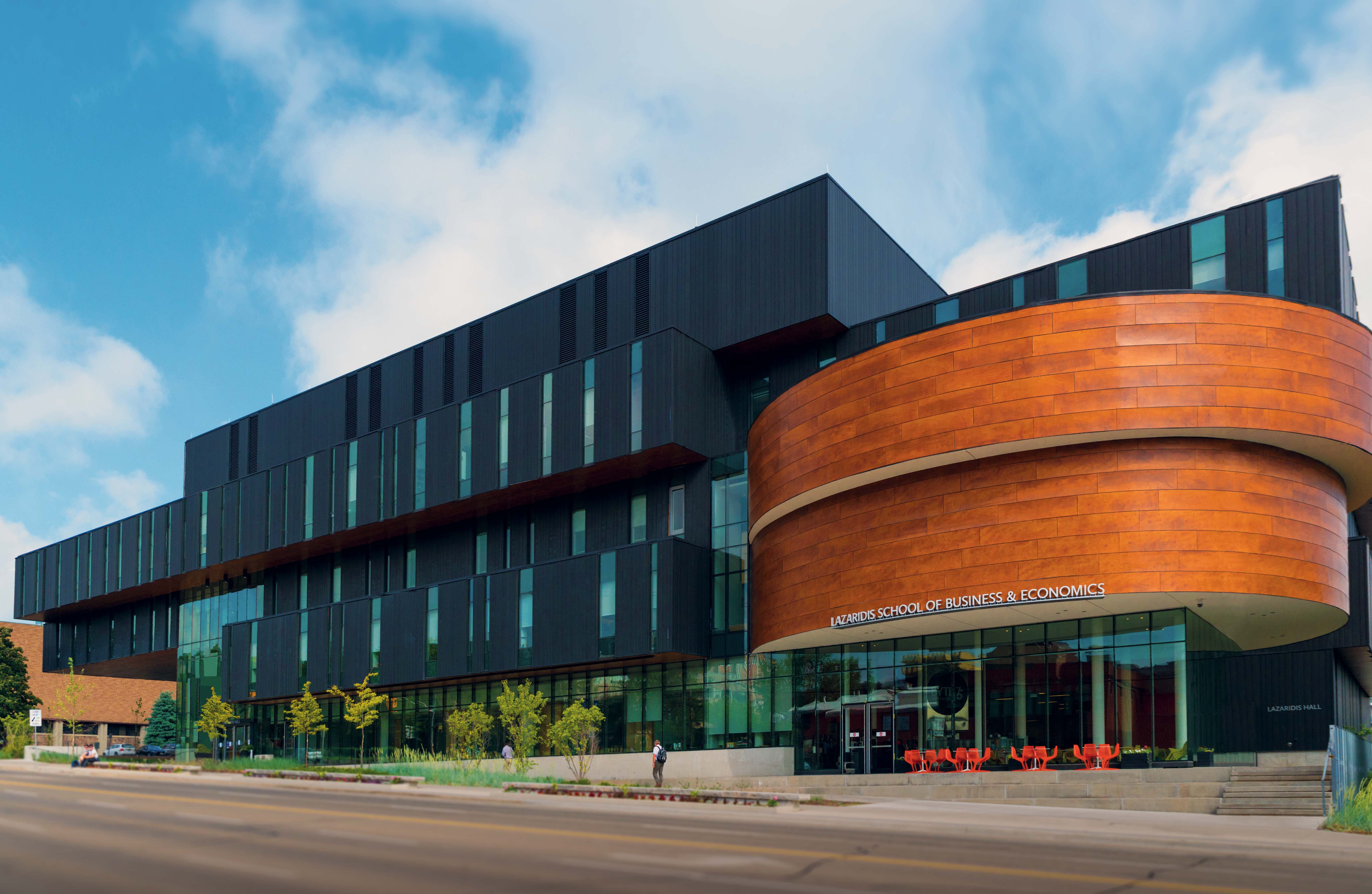 Wilfrid Laurier University campus view