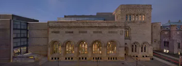 Yale University campus view